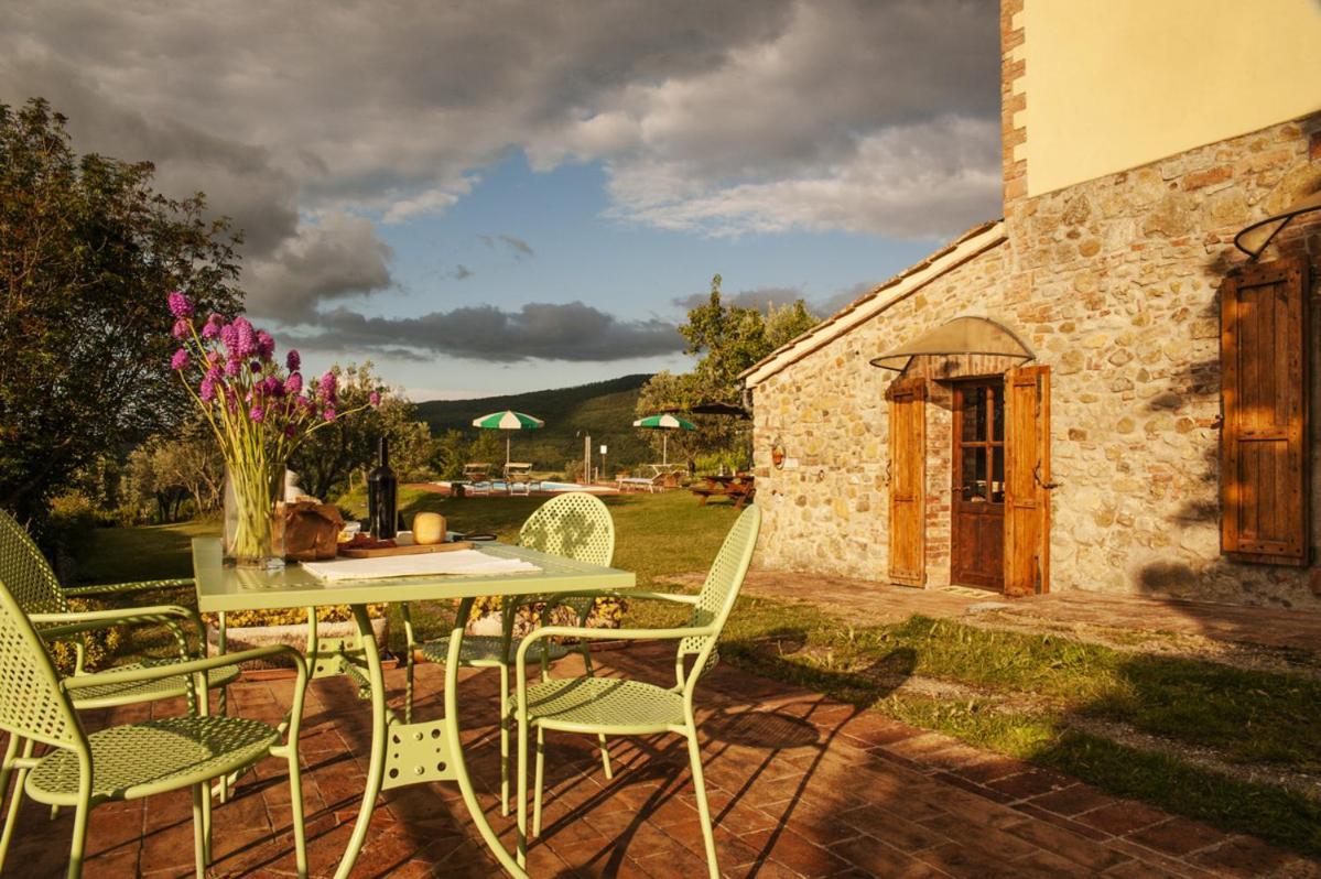 Villa San Regolino Whit Private Pool Radicondoli Eksteriør billede