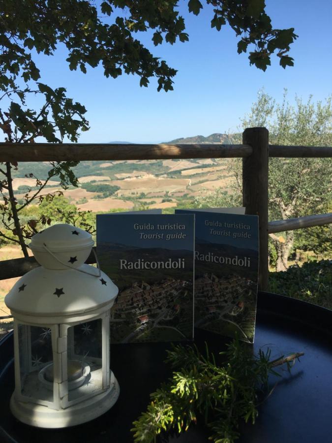 Villa San Regolino Whit Private Pool Radicondoli Eksteriør billede