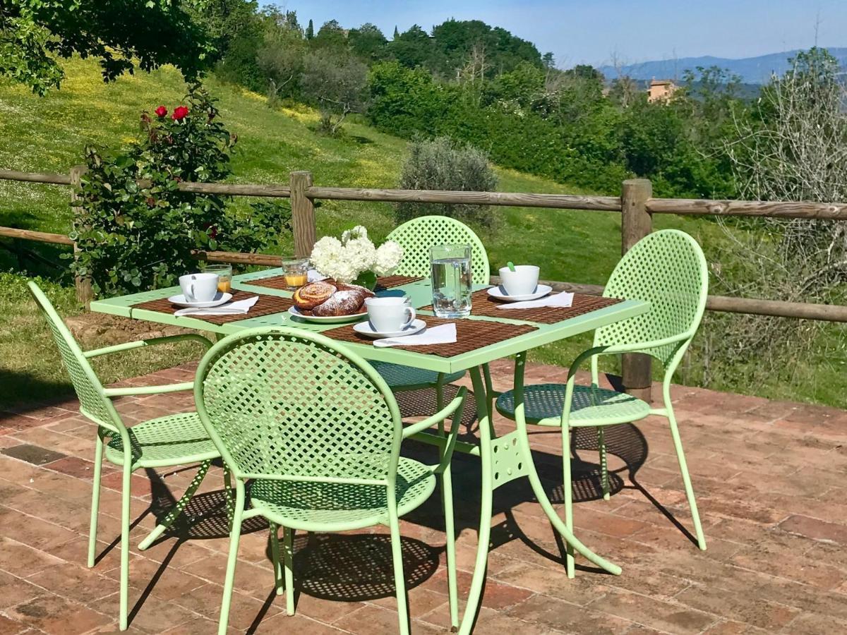 Villa San Regolino Whit Private Pool Radicondoli Eksteriør billede
