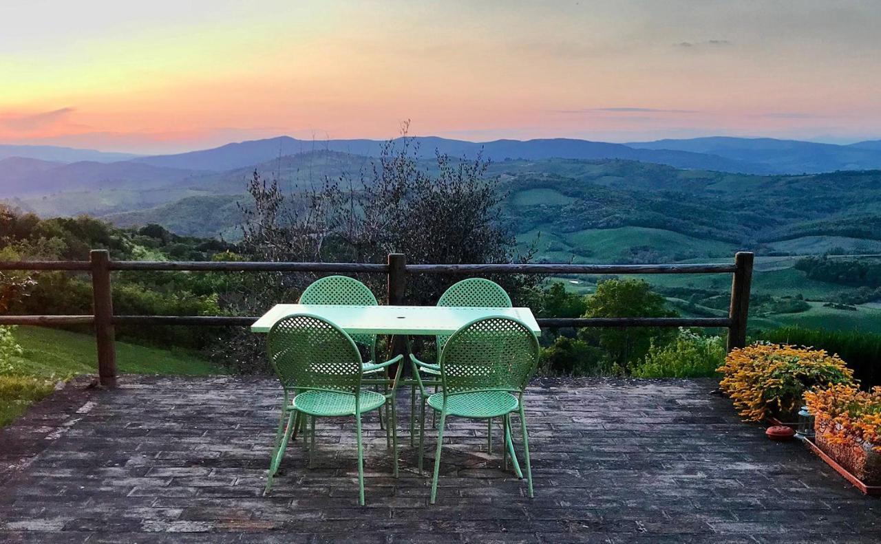 Villa San Regolino Whit Private Pool Radicondoli Eksteriør billede